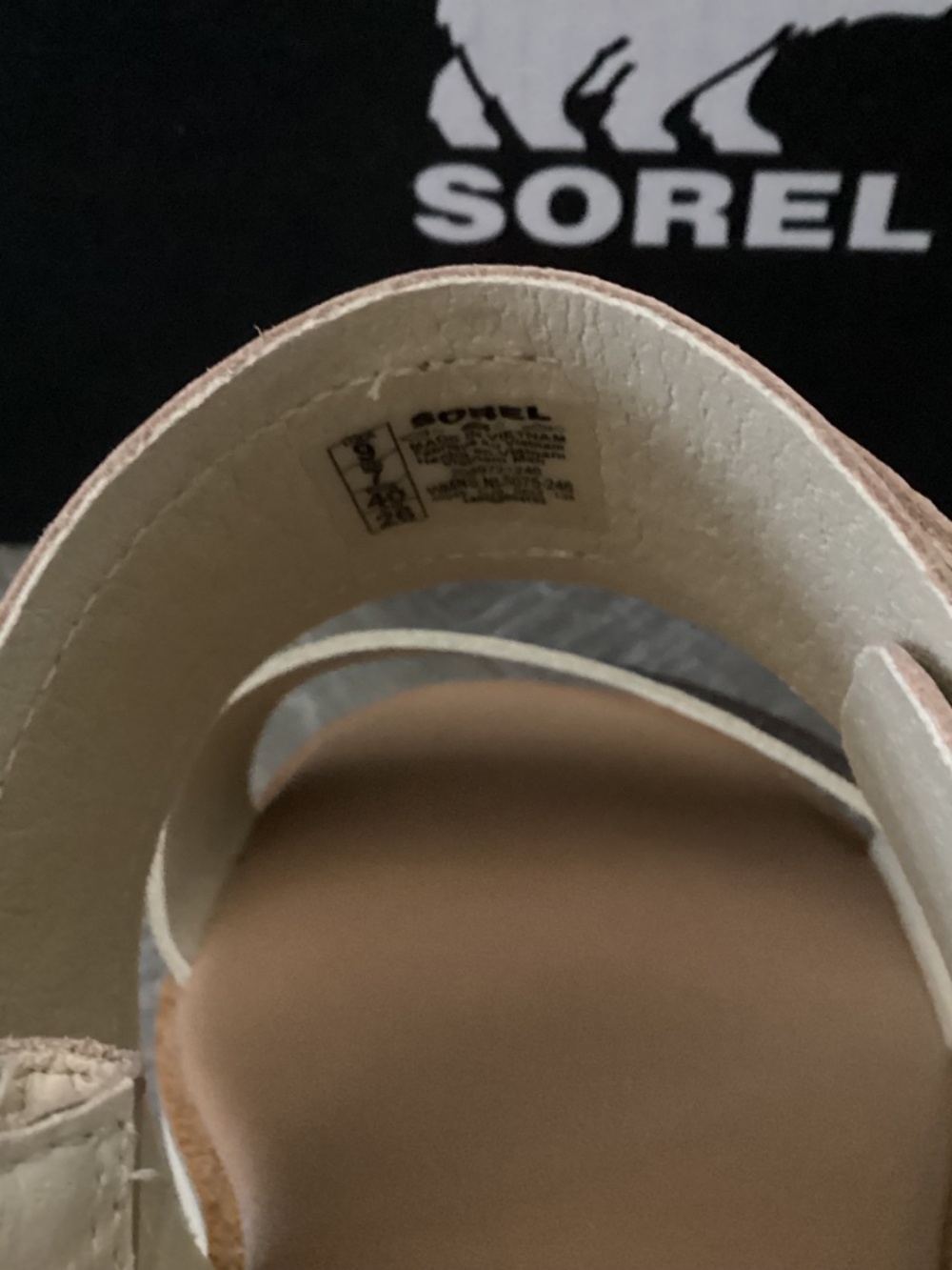 SOREL Ella III Slingback Sandals, size 9 - Picture 10 of 10